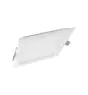 Ledvance LED Downlight Slim Quadrat SQ155 12W 1020lm 120D - 830 Warmweiß 