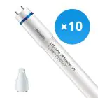 Mehrfachpackung 10x Philips LED Röhre T8 MASTER (EM/Mains) High Output 12.5W 2100lm - 840 Kaltweiß | 120cm - Ersatz für 36W